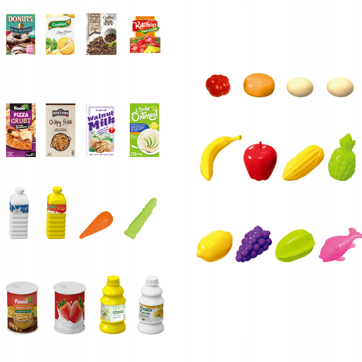 Trolley Supermarket Interactive Shop Shopping For Kids Shop Fruit Akc Manufacturer code 7144405