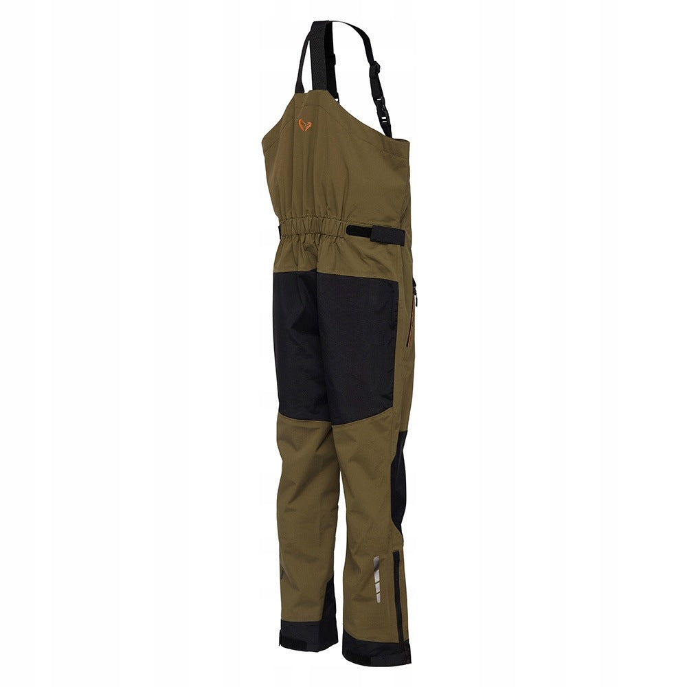 Trousers Savage Gear SG4 Bib & Brace XXL OLIVE GREEN 76568 Size XXL