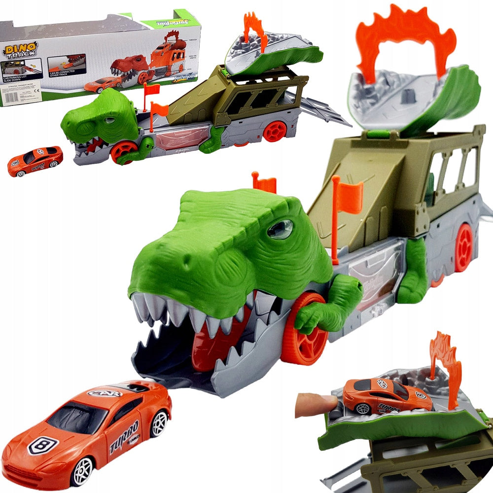 Truck DINOSAUR TRACK with Launcher AUTO TIR SET TOY for children CARS