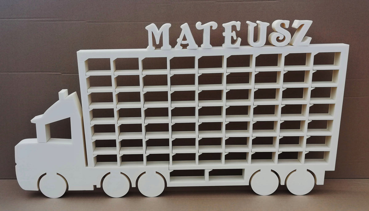 Truck with a name for toy cars. Shelf for springs EAN (GTIN) 5904280185004