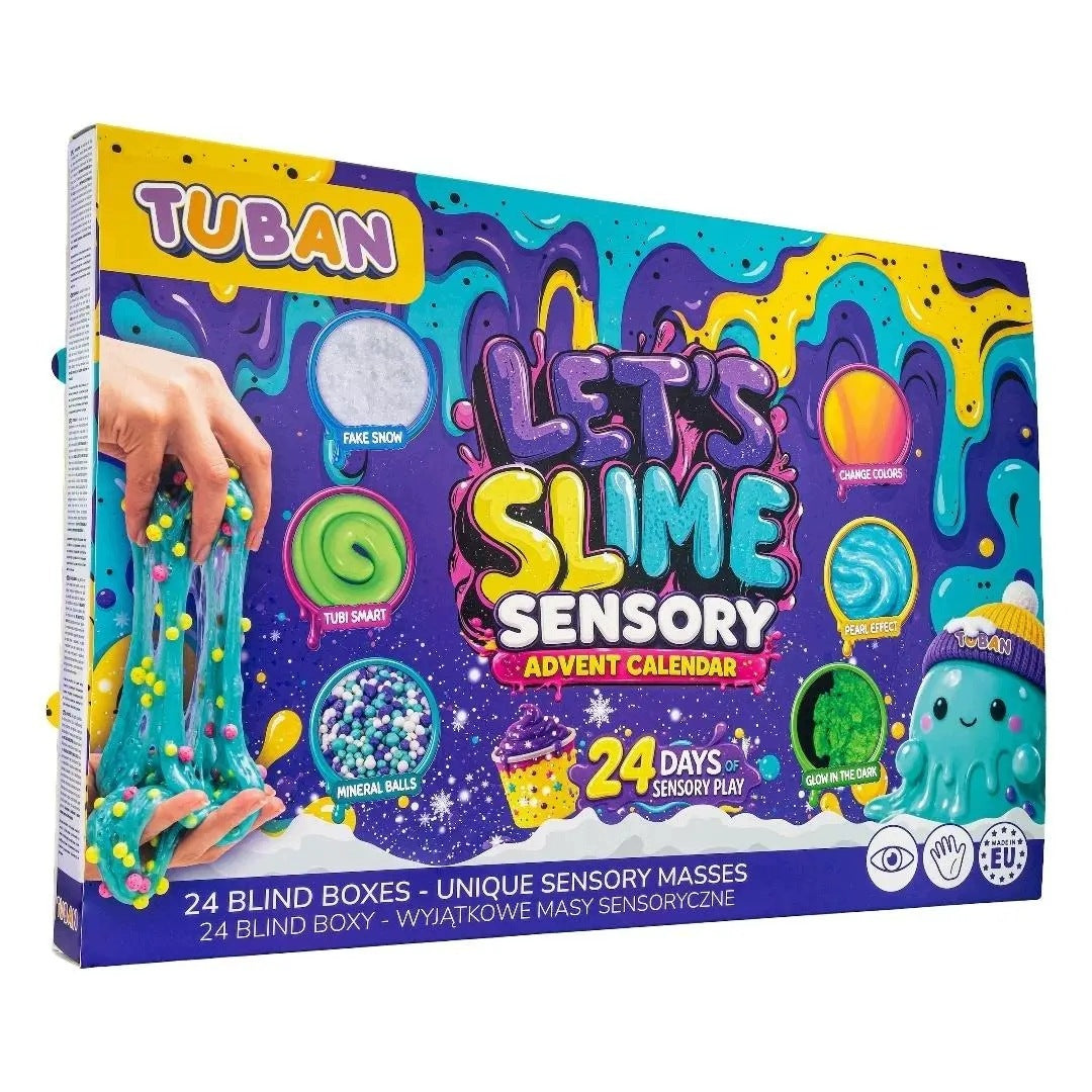 Tuban Let's Slime Sensory Advent Calendar 3+