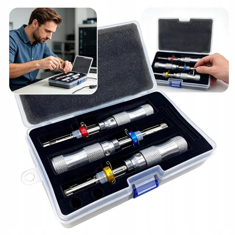Tubular Lock Picking Tools Kit