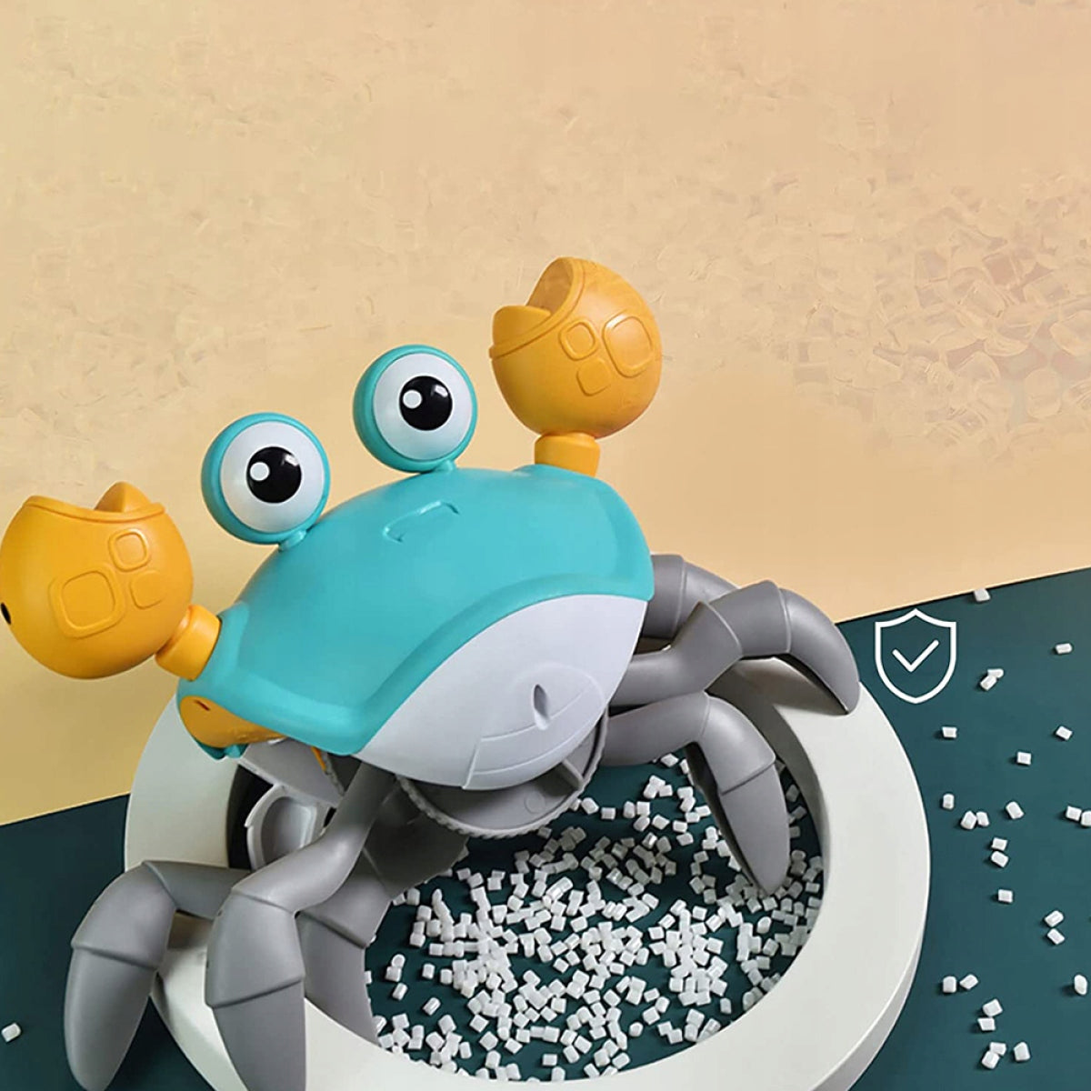 TuliFun Crab Rover Interactive Toy for Crawling Music 18m+ Packaging status original