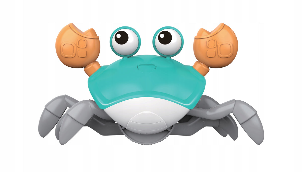 TuliFun Crab Rover Interactive Toy for Crawling Music 18m+