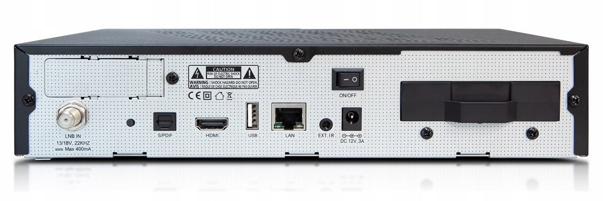 Tuner 4K PULSE 4K 2x CI+ CANAL+ 4K POLSAT 4K Tuner type DVB-S DVB-S2