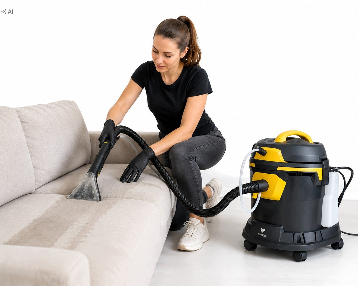 Turbo Pressure Washing Vacuum Cleaner Royale 5000 for Carpet Upholstery Dry m Brand ROYALE