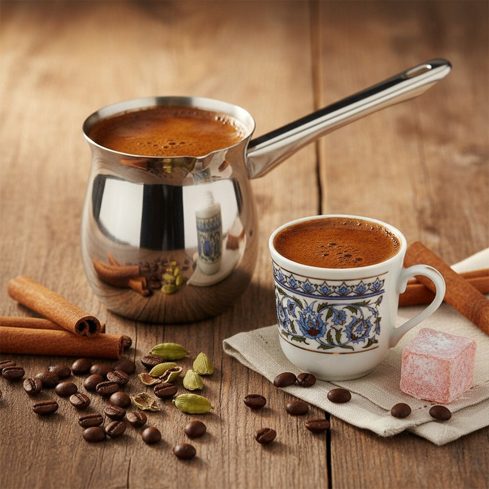 Turkish Coffee Crucible Turkish Infuser 400 ml Packaging status original