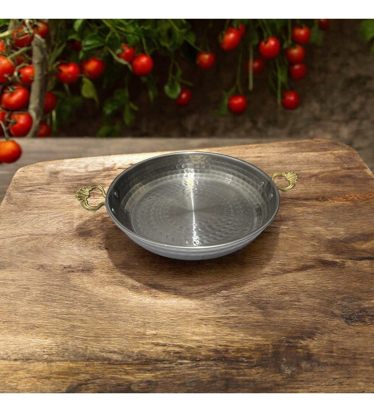 Turkish steel frying pan set. Sahan 18 and 20 cm Kochmaster Packaging status original