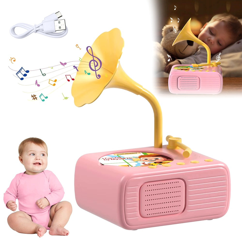Turntable For Children 96 Discs Fairy Tales Songs, Sound Card Player Brand no brand