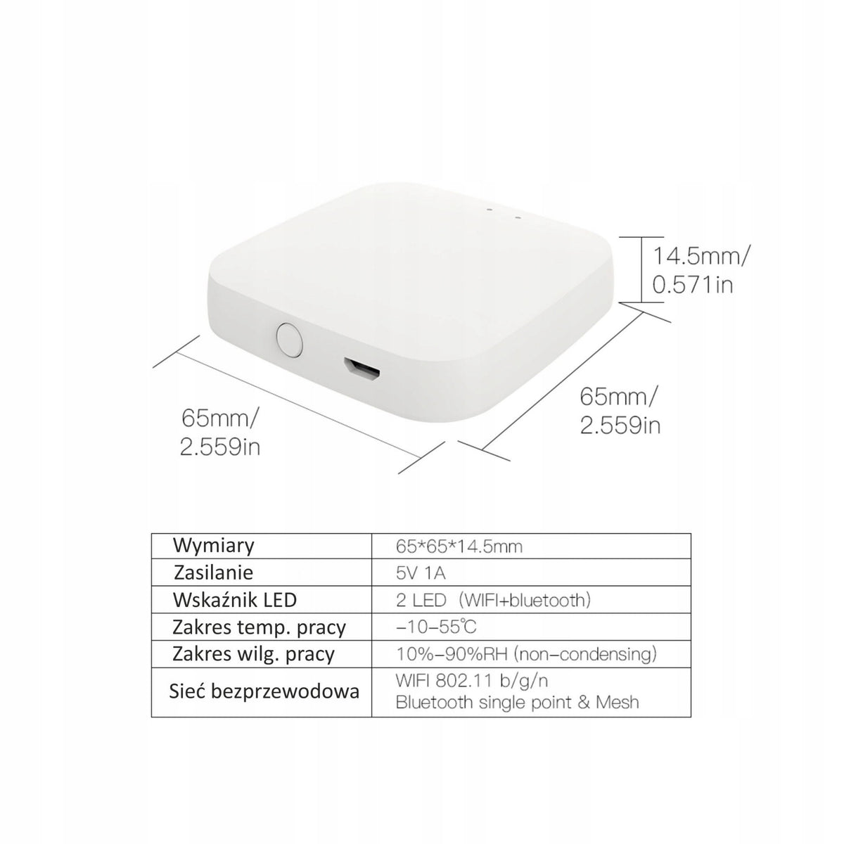 Tuya Bluetooth Gateway Manufacturer code AUT000394