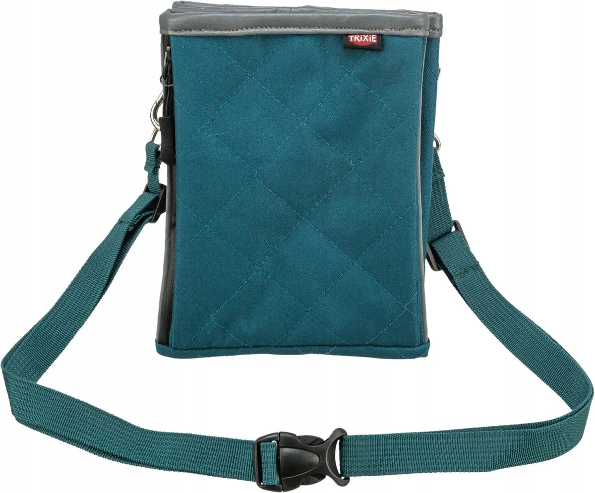 Twin, treat bag, for dog, petrol, 15 18 2. 5 cm Trixie