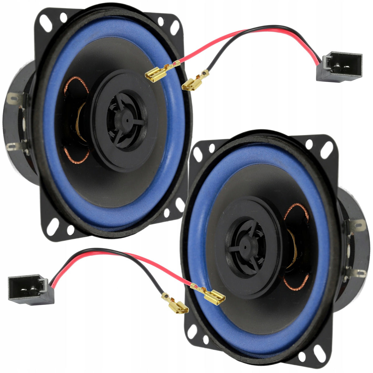 Two-Way Car Speaker 10 cm 80W Broadband Mounting Packaging status original