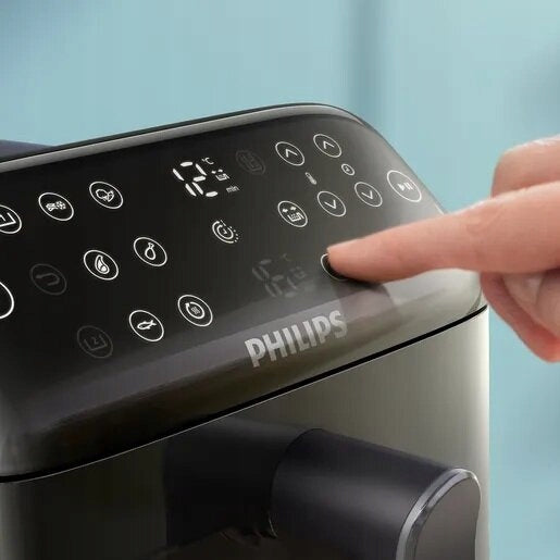 Two-chamber non-fat air fryer Philips Ovi Airfryer 10l NA462/70 Bowl volume 10 l