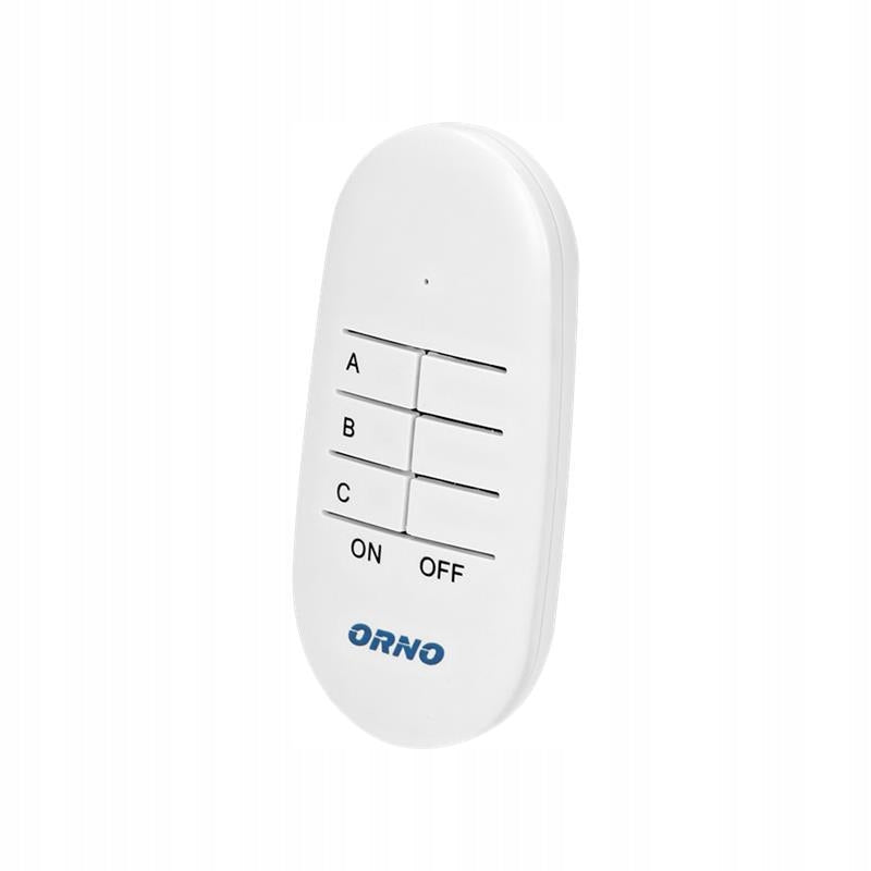 Two mini sockets controlled by remote control OR-GB-439 Set contents jack remote control