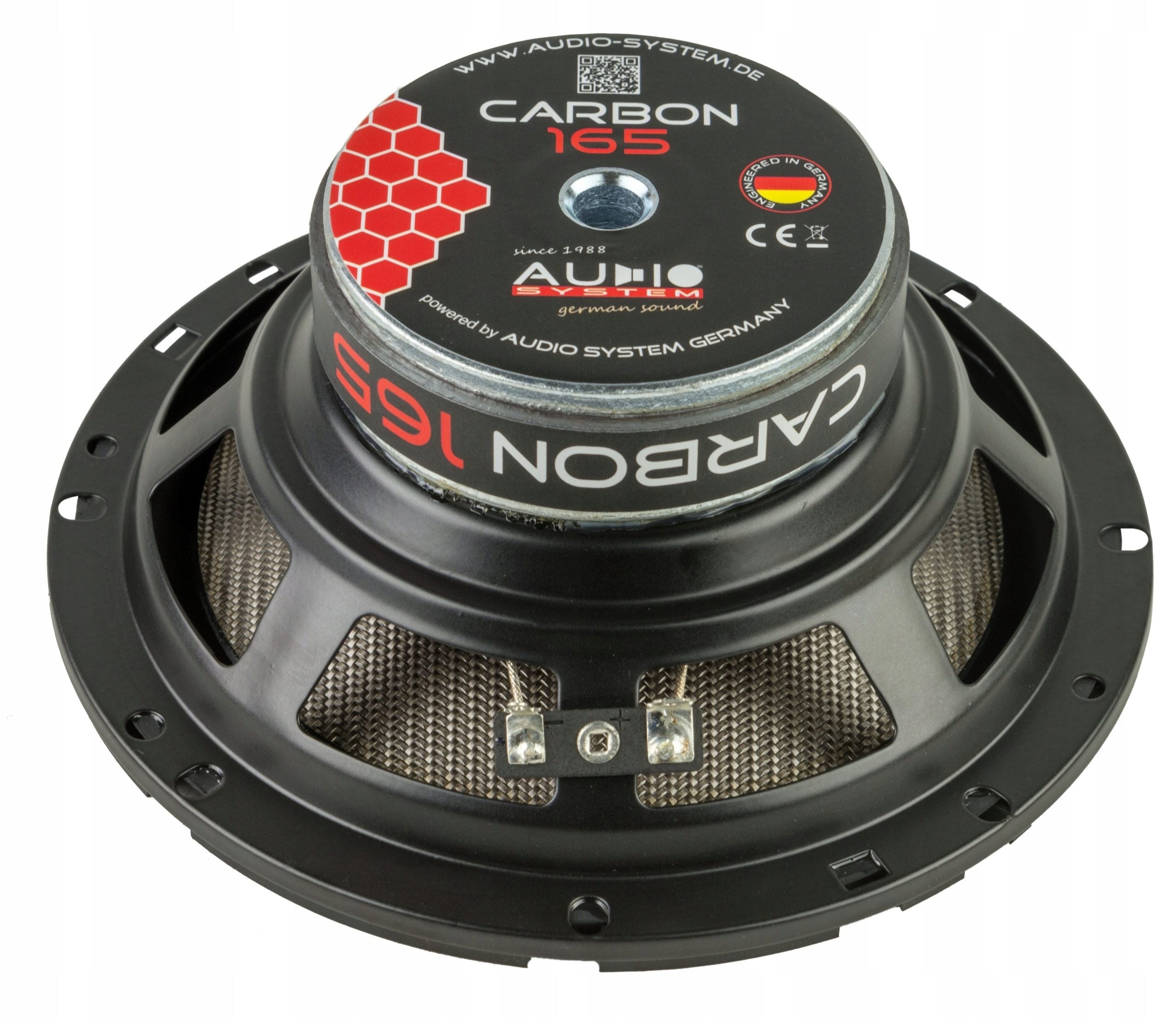 Two-way car speakers Audio System Carbon 165 set separated Model Carbon 165
