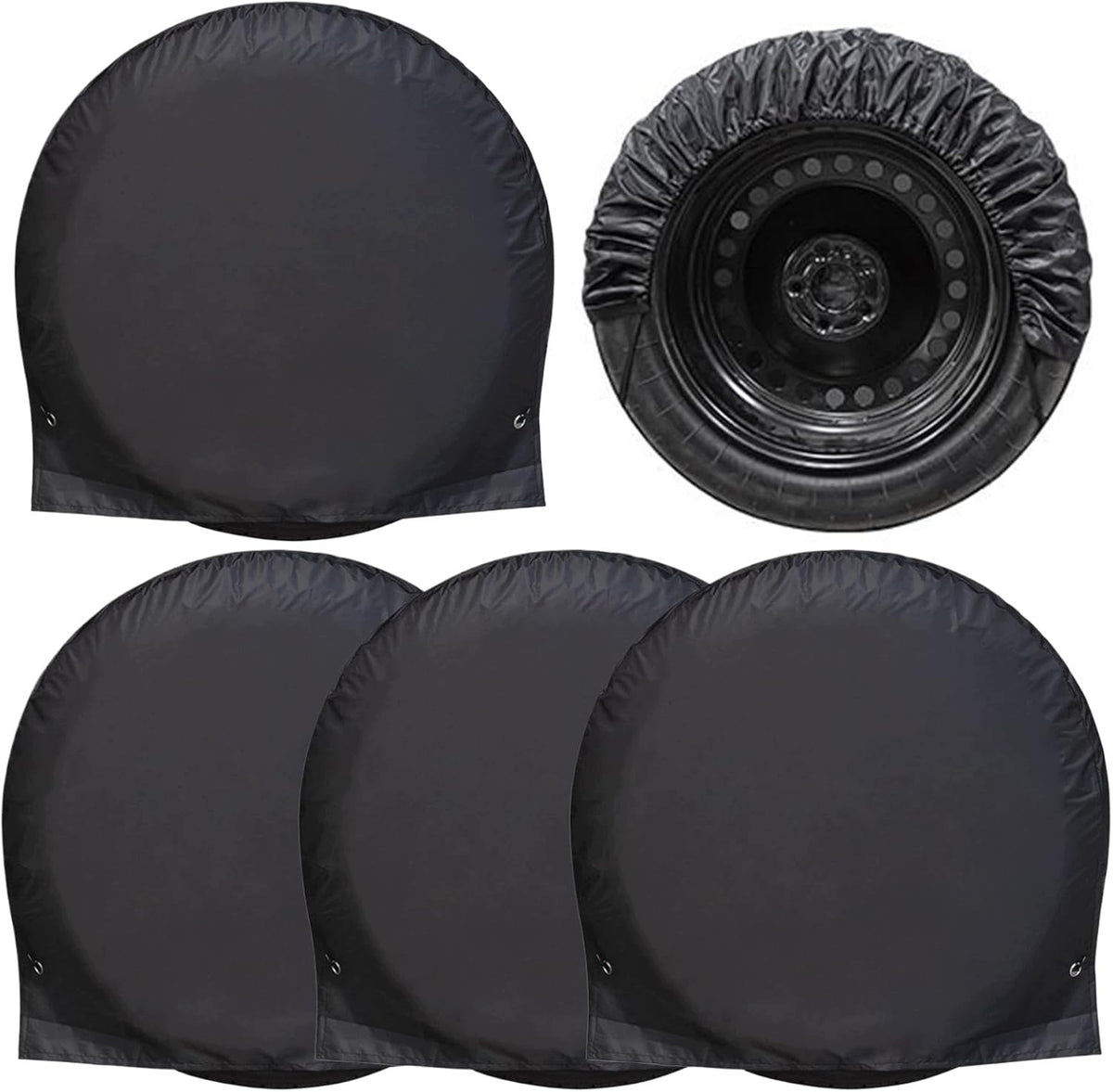 Tyre Guards 4x Sun Protection Rain Dirt Camper Trailers