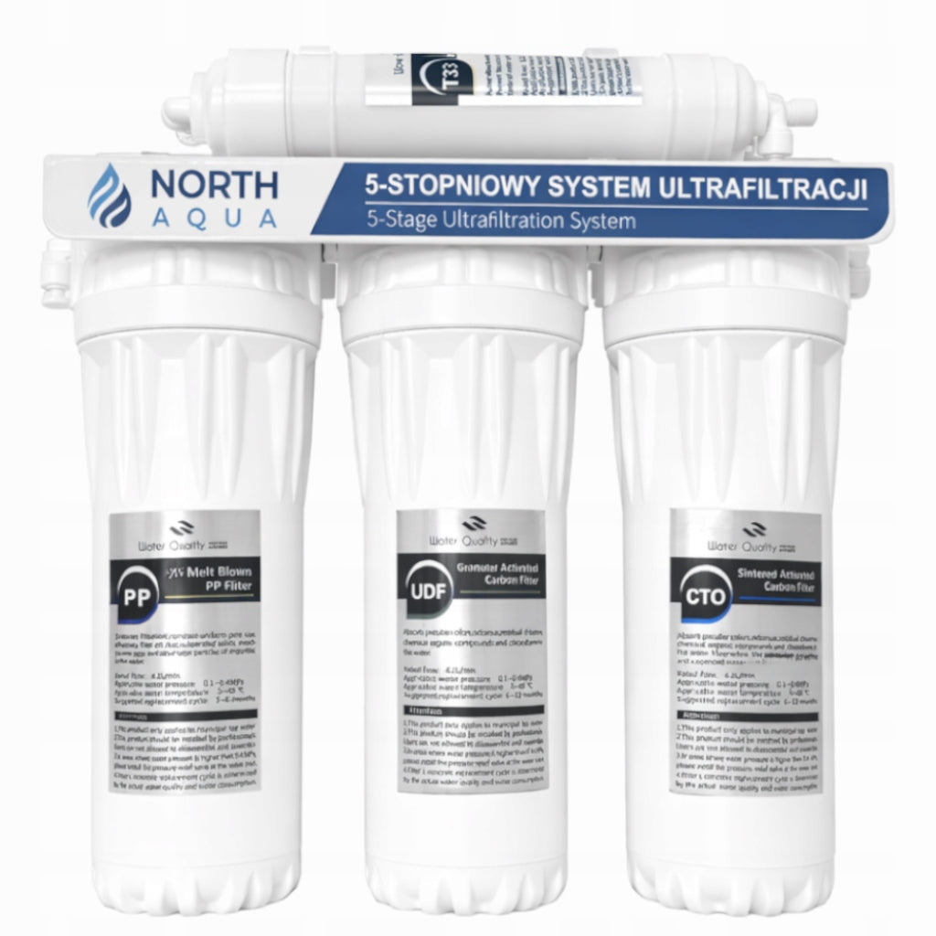 UF5 5-DEGREE ULTRAFILTRATION SYSTEM NORTH AQUA UNDER SINK