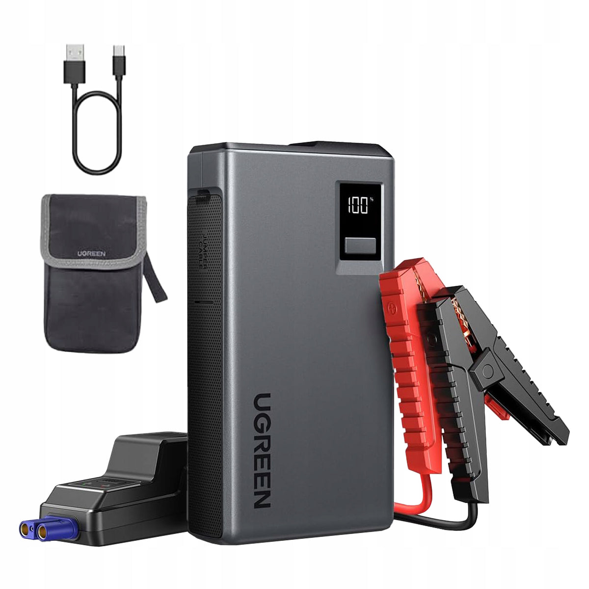 UGREEN Starting Device Jump Starter ES702 12000mAh 1000A Led Usb-C