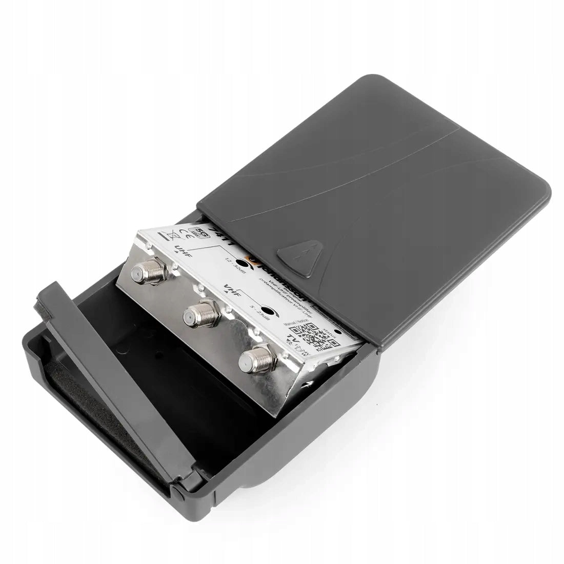 UHF/VHF mast amplifier Johansson 7411 filter LTE 5G LED indicator Packaging status original