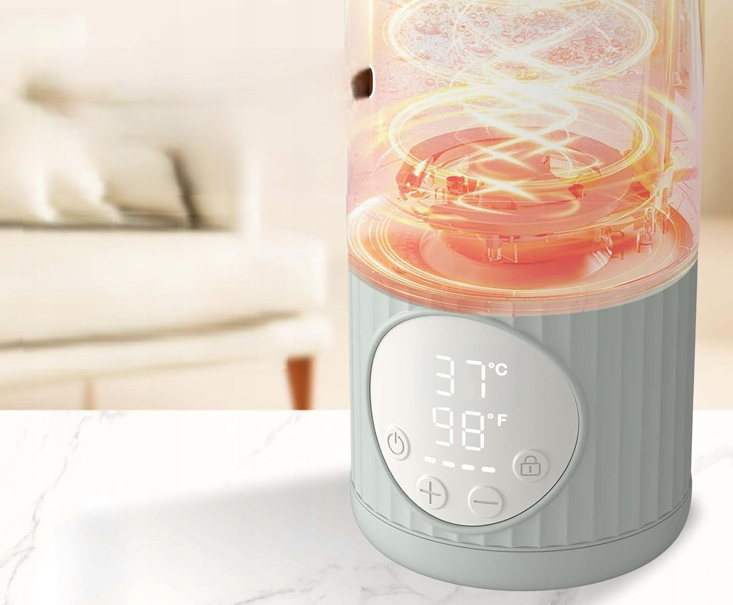 UKEXE BOTTLE FOR HEATING MILK WATER MEALS FOR CHILDREN 380ML+ CLEANER Manufacturer code 04518