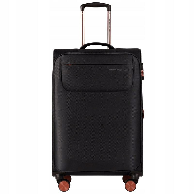 ULTRA-LIGHT SUITCASE WINGS TERN LARGE SOFT EXPANDABLE 28" 110L BLACK Manufacturer code TRN01-L-BLACK
