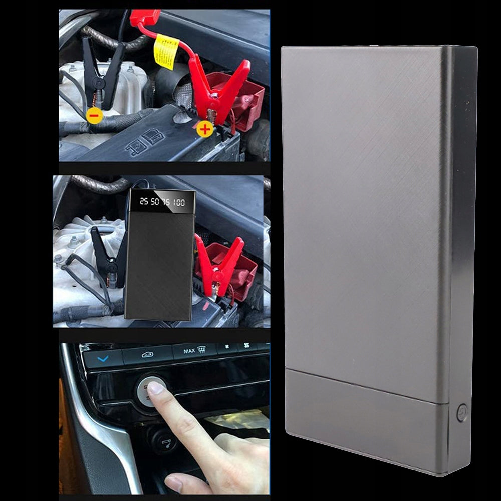 ULTRA-THIN CAR STARTER BOOSTER START JUMPSTARTER POWERBANK 12V Battery capacity 10000 mAh