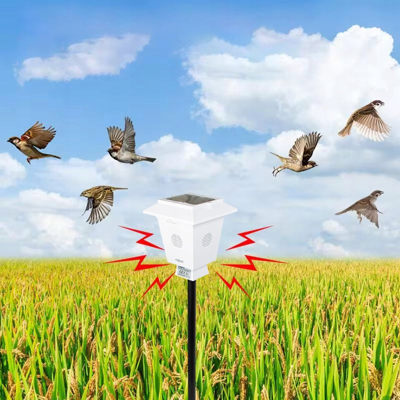 ULTRASONIC DETERRENT OF ANIMAL STARLINGS OF PIGEON BIRDS IP44 OWL FALCON Product weight with unit packaging 0.15 kg