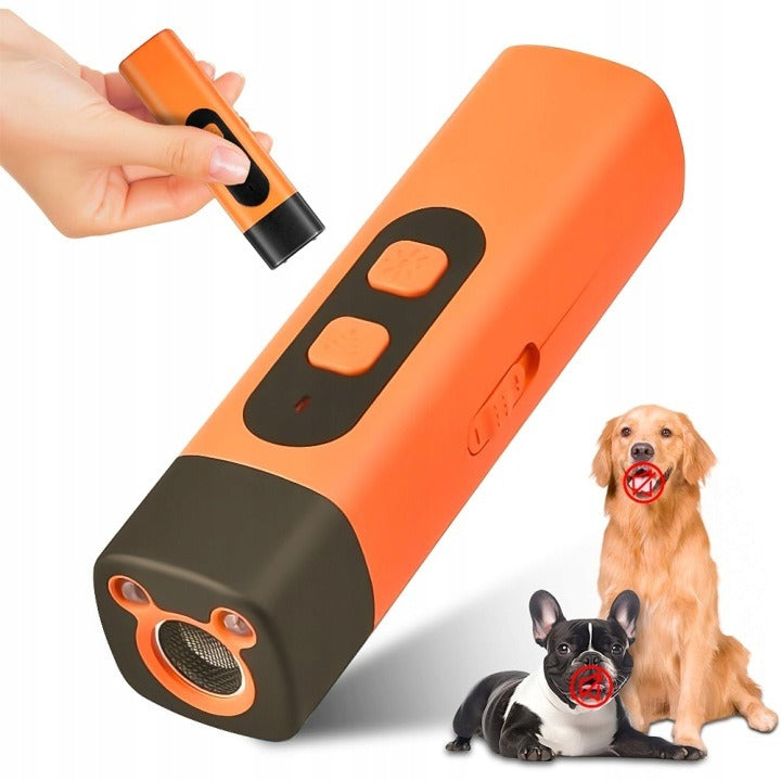 ULTRASONIC DOG BARKING STOP DOG TRAINING DEVICE Manufacturer code Tłumik szczekania 9m