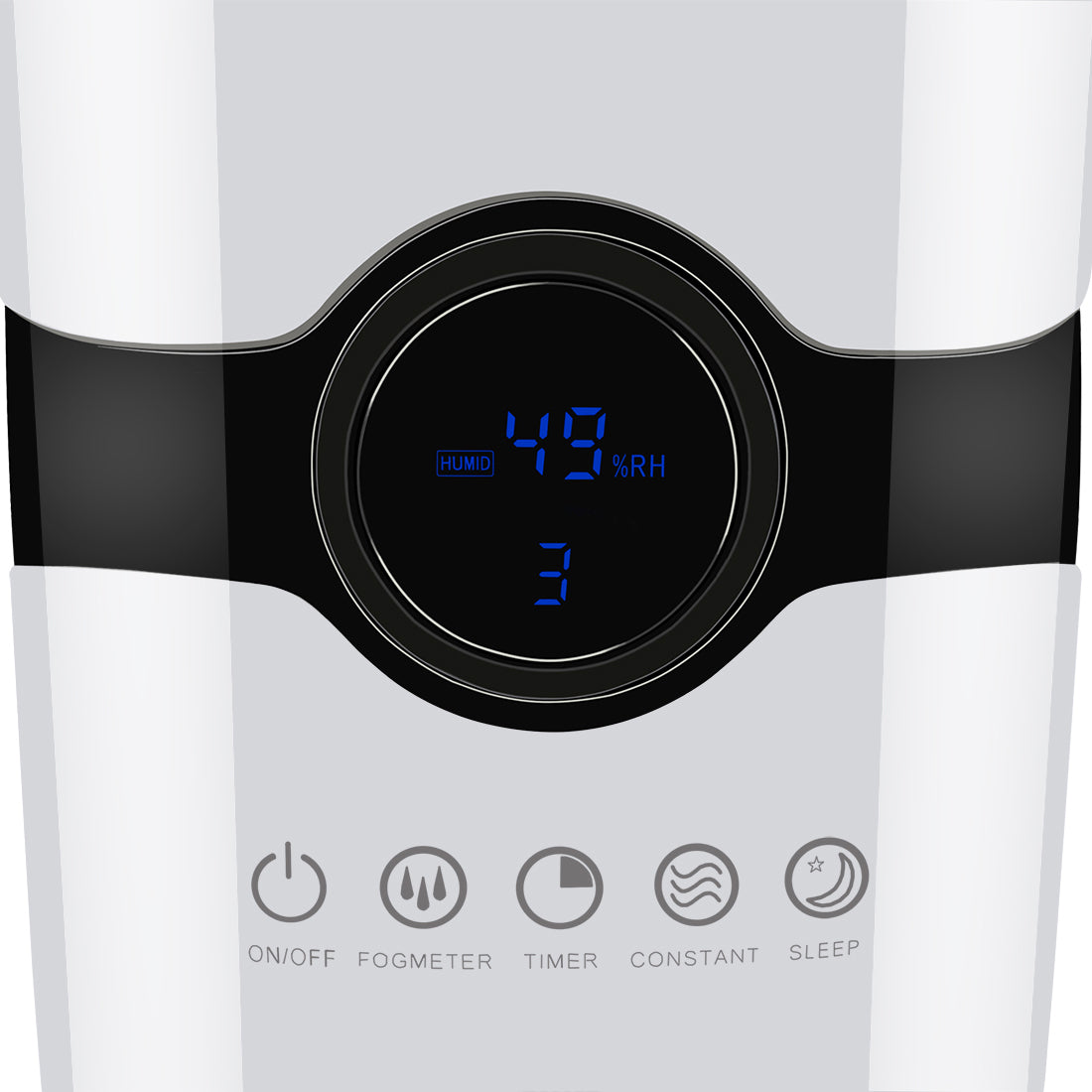 ULTRASONIC HUMIDIFIER 4L + REMOTE CONTROL + IONIZATION + AROMATHERAPY