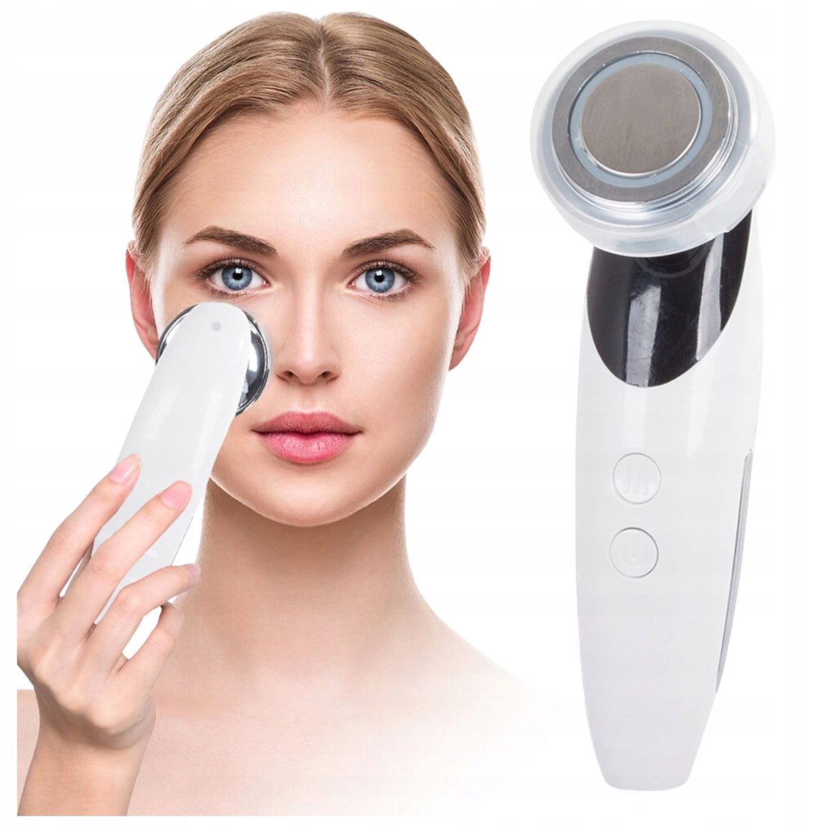 ULTRASONIC MASSAGER FOR FACIAL CLEANSING 4IN1 VIBRATION 4MODES LIFTING