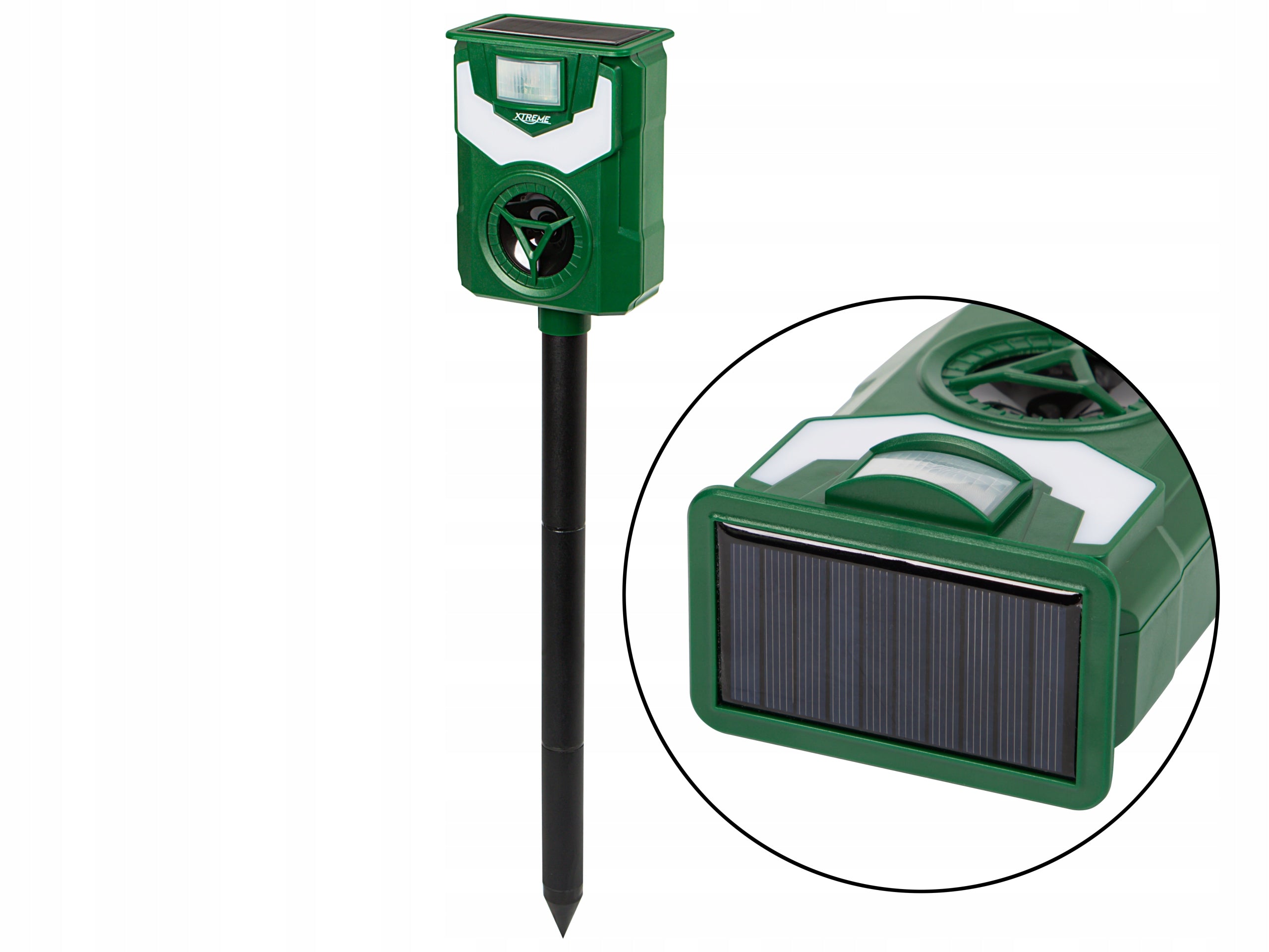 ULTRASONIC RODENT REPELLENT BIRDS SOLAR LIGHT FOR MARTEN FOX DOG Manufacturer code 44-197#