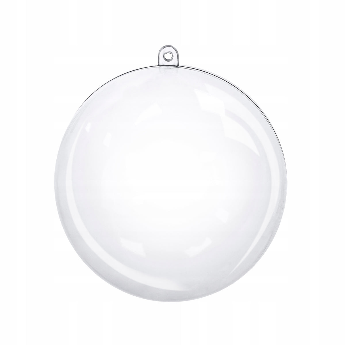 UNBREAKABLE CHRISTMAS TREE BAUBLES 10 cm CHRISTMAS ORNAMENTS PLASTIC DIY BAUBLE Manufacturer code PAK2442