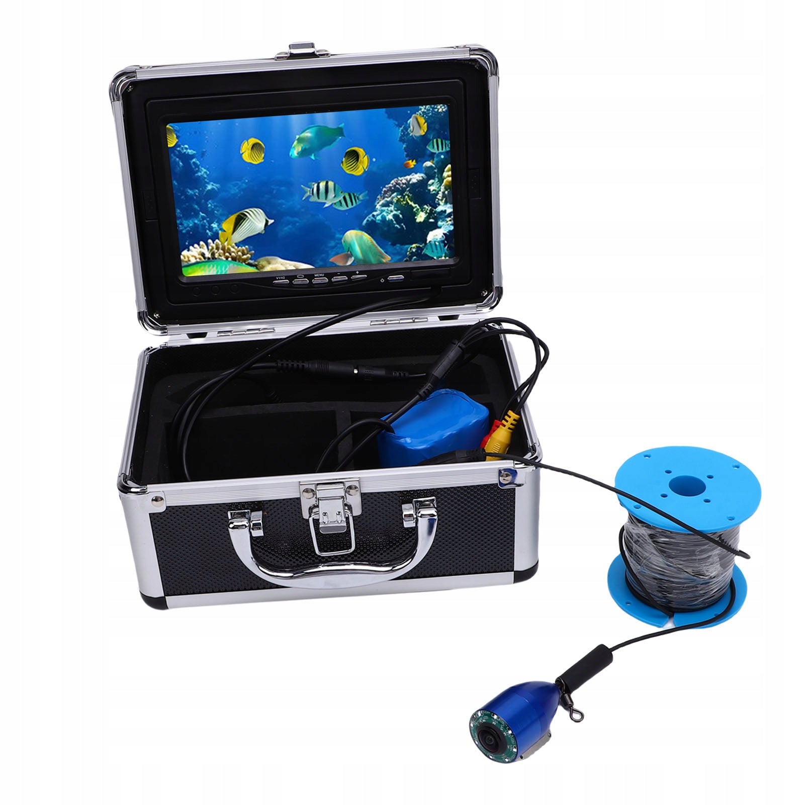 UNDERWATER FISHING CAMERASET 7" LCD MONITOR 1080P 30M FISH DETECTOR Manufacturer code 124124124