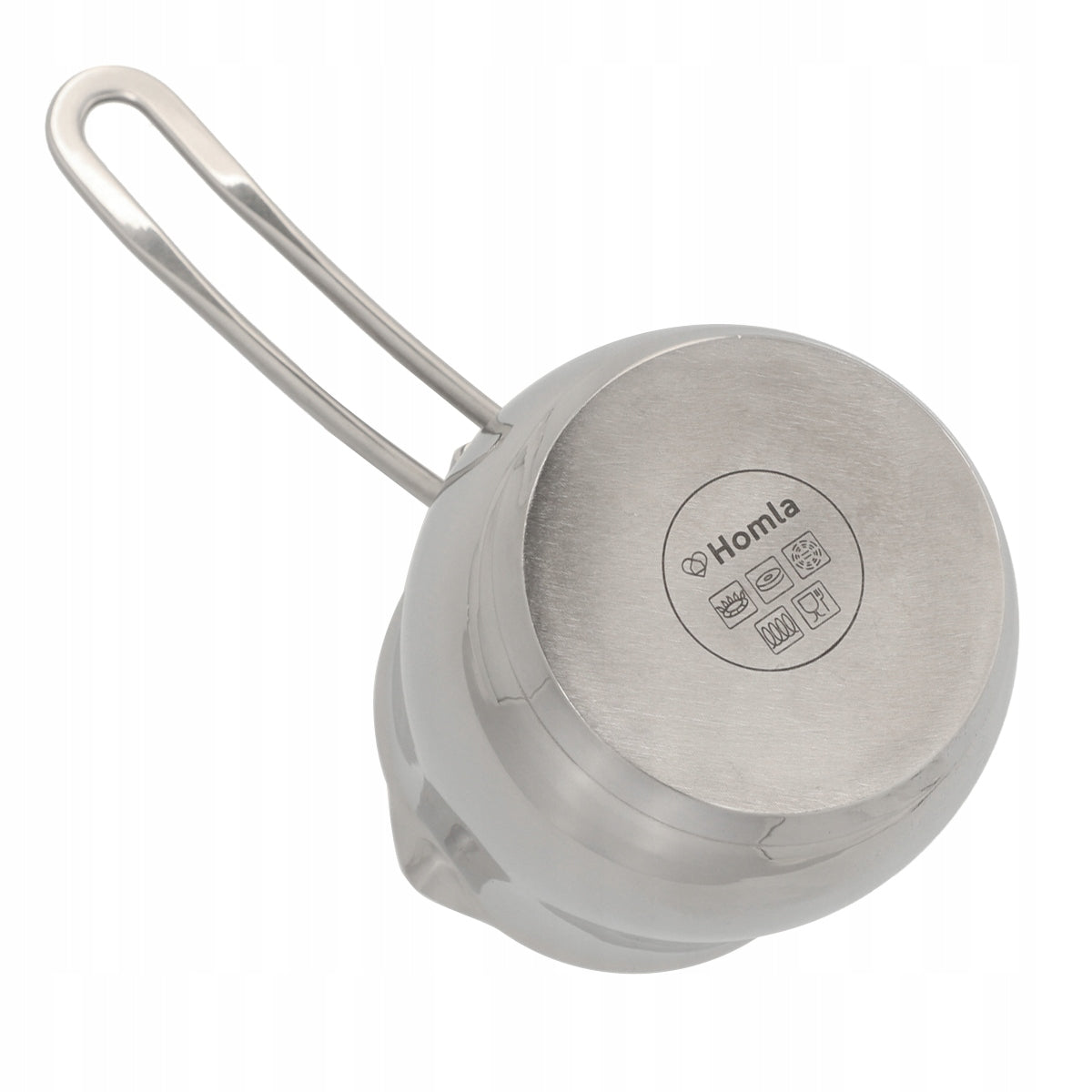 UNERO pot for milk induction gas stainless steel oven 0,5 l HOMLA Manufacturer code 208215