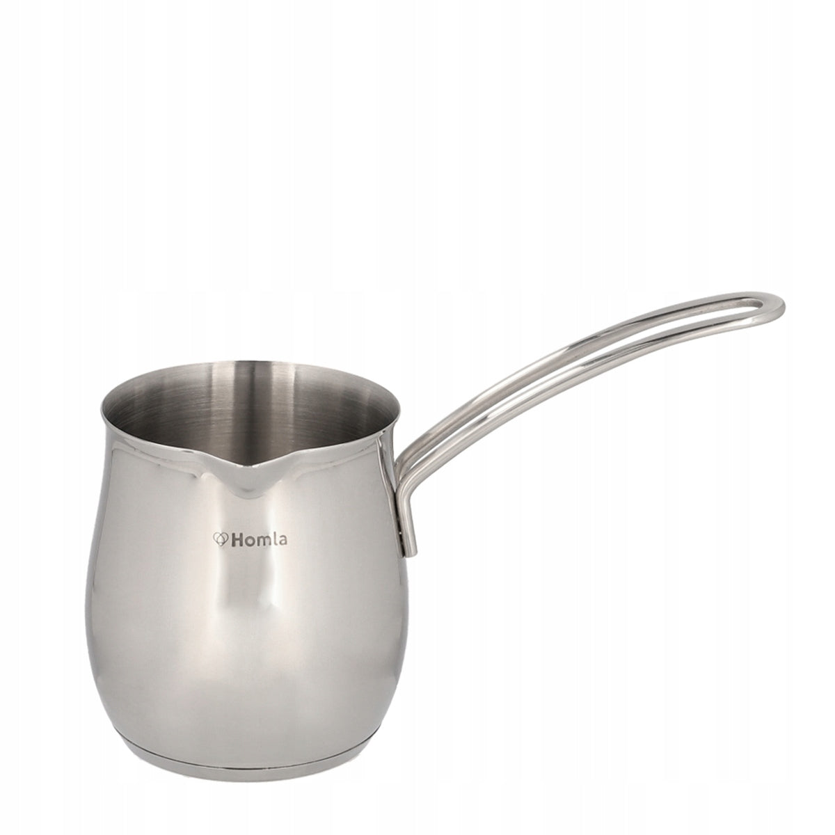 UNERO pot for milk induction gas stainless steel oven 0,5 l HOMLA