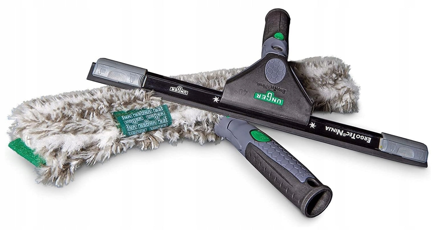 UNGER Professional window cleaning kit ErgoTec NINJA 2in1 - AKN10 Manufacturer code AKN10