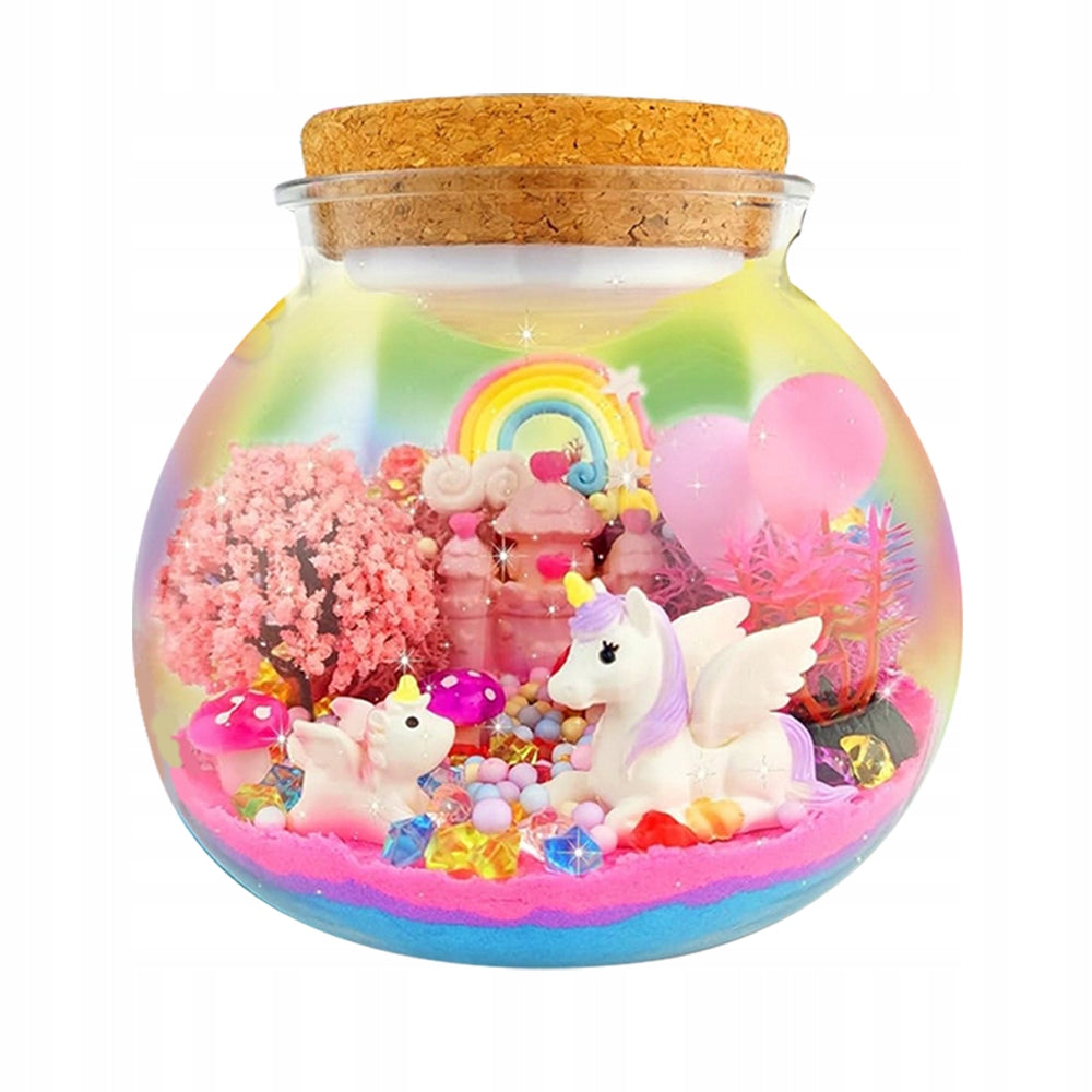 UNICORN SET CREATIVE TERRARIUM NIGHT LIGHT