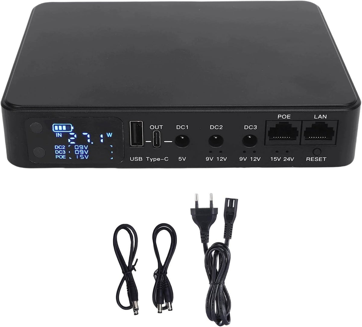 UNINTERRUPTIBLE POWER SUPPLY 18000MAH MINI UPS CURRENT CONSTANT PROTECTION HOME OFFICE