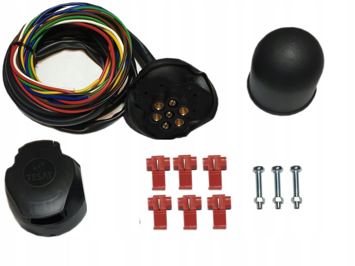 UNIVERSAL 7PIN 2.0M HARNESS FOR TOW HOOK