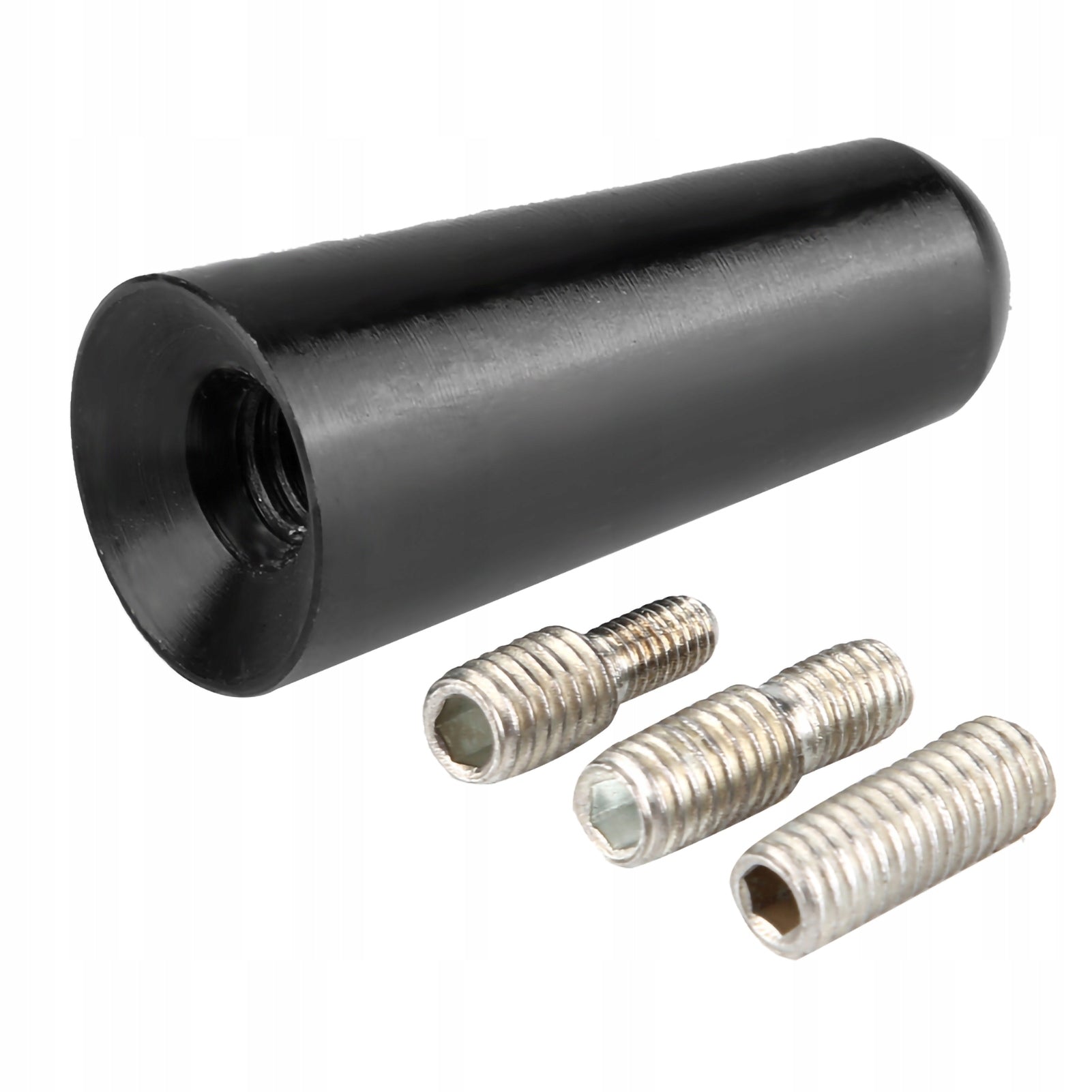 UNIVERSAL CAR ANTENNA 3 cm + DECORATIVE ALUMINUM THREAD SET Packaging status original