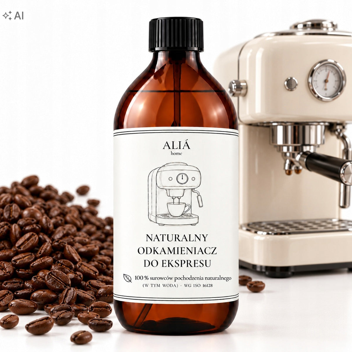 UNIVERSAL DESCALER FOR ESPRESSO MACHINE NATURAL COMPOSITION 100% LIQUID 500 ML