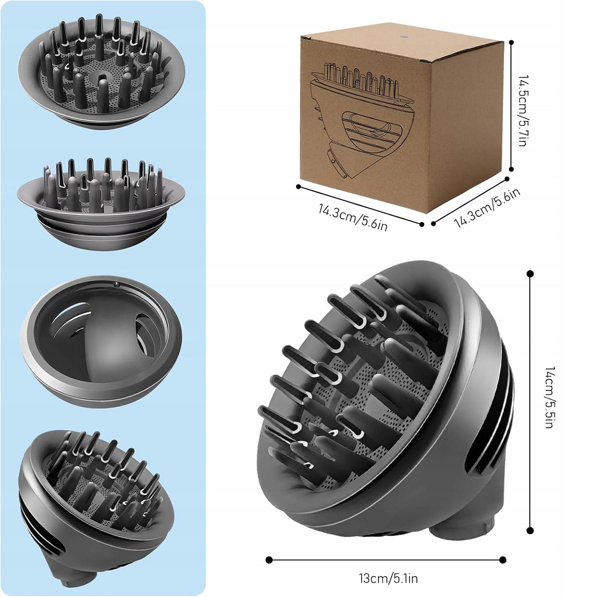 UNIVERSAL DIFFUSER FOR DRYERS DYSON AIRWRAP HS05 HS01 HS08 AKCESORIA. Brand no brand