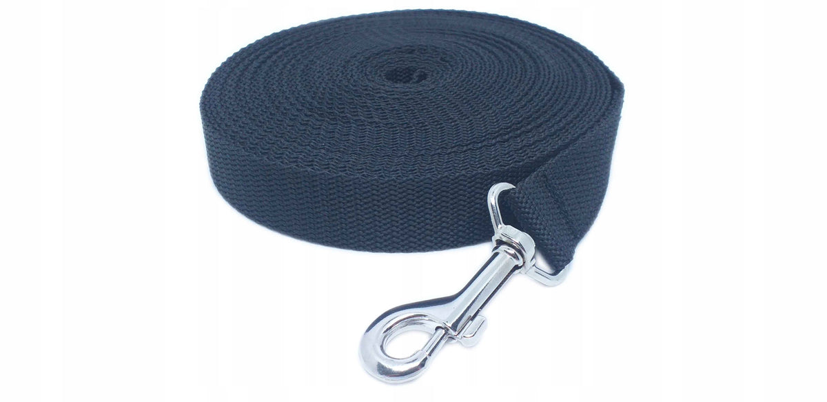UNIVERSAL LEASH FOR DOG 20m black DEER PET