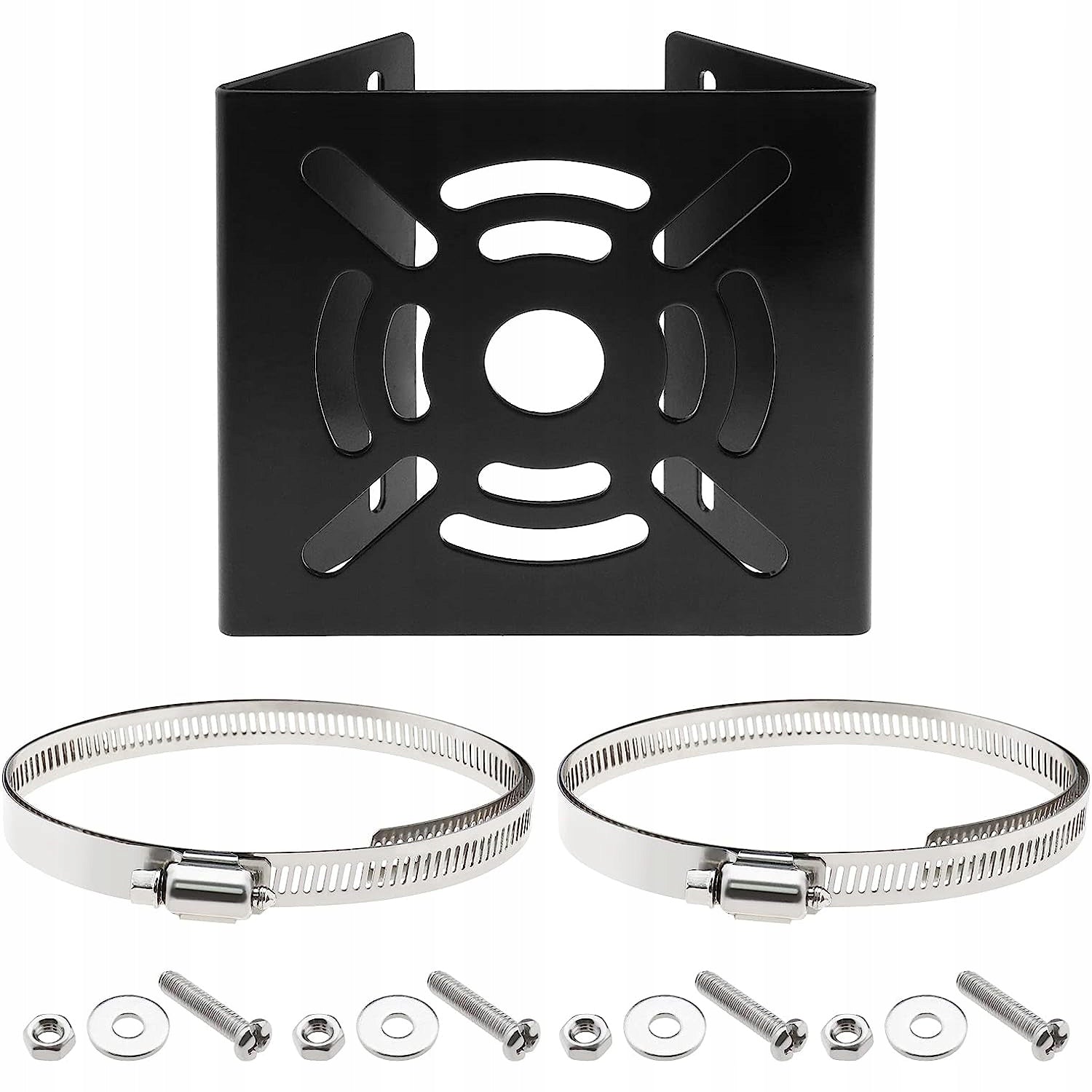 UNIVERSAL MOUNTING BRACKETS FOR CCTV CAMERAS / SOLAR PANELS Model Słupowy uchwyt