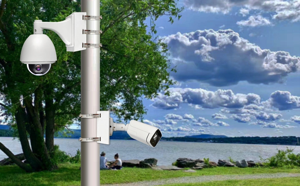 UNIVERSAL POLE HOUSING HOLDER FOR CCTV CAMERAS Brand no brand