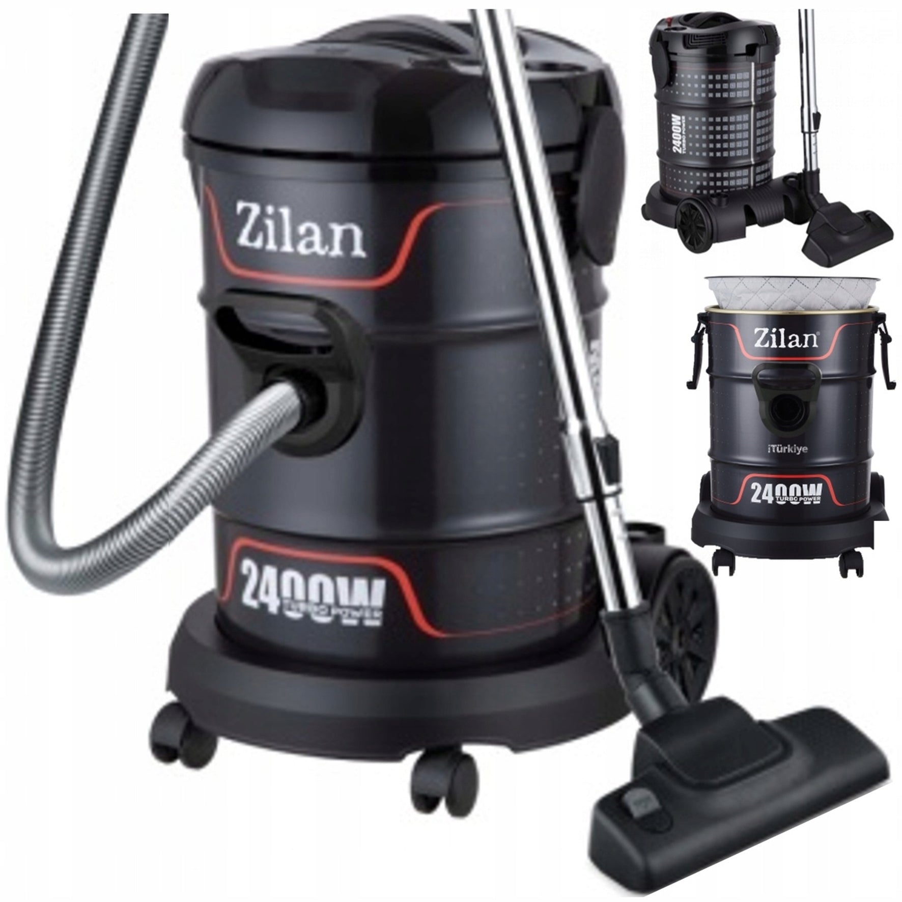UNIVERSAL POWERFUL INDUSTRIAL VACUUM CLEANER BAGLESS BLOW 21L 2400W