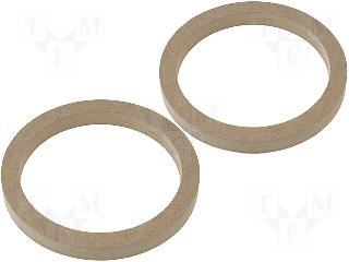 UNIVERSAL SPACERS MDF RINGS FOR MOUNTING SPEAKERS 165mm / 18mm Brand Powe