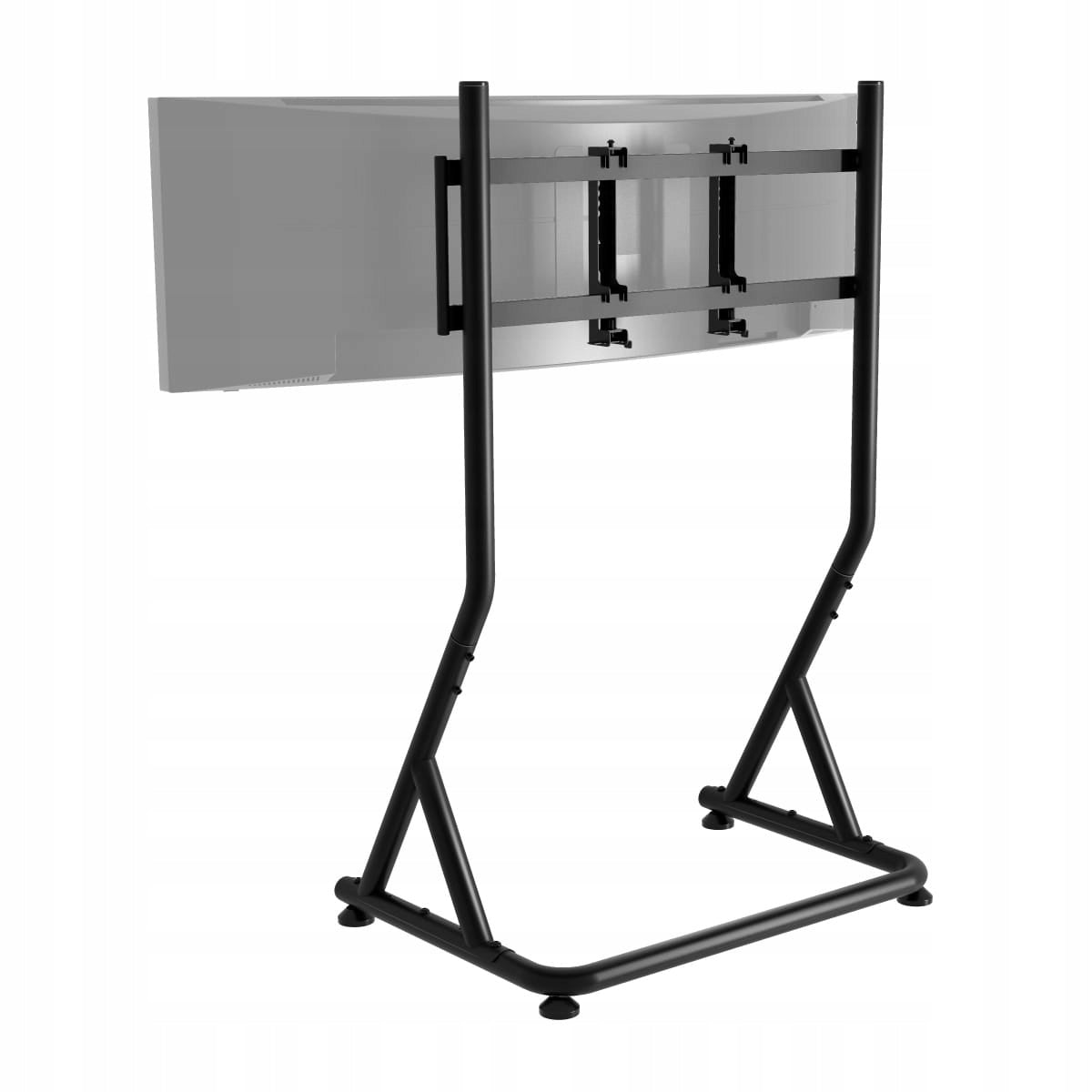 UNIVERSAL TV STAND TV MONITOR UP TO 50KG ADJUSTABLE FRAME HUZARO Packaging status original