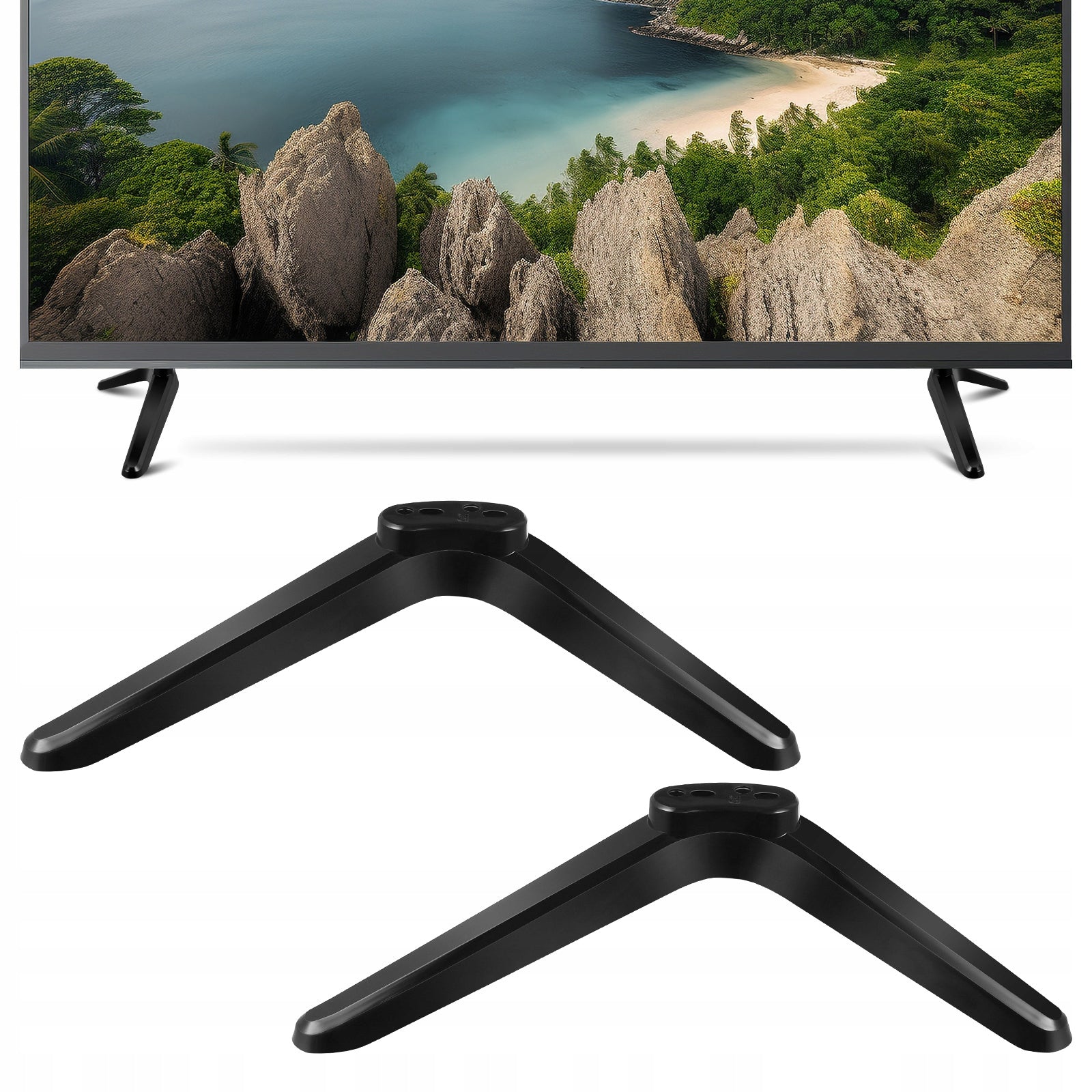 UNIVERSAL TV STANDS 32-55 INCHES SET OF 2