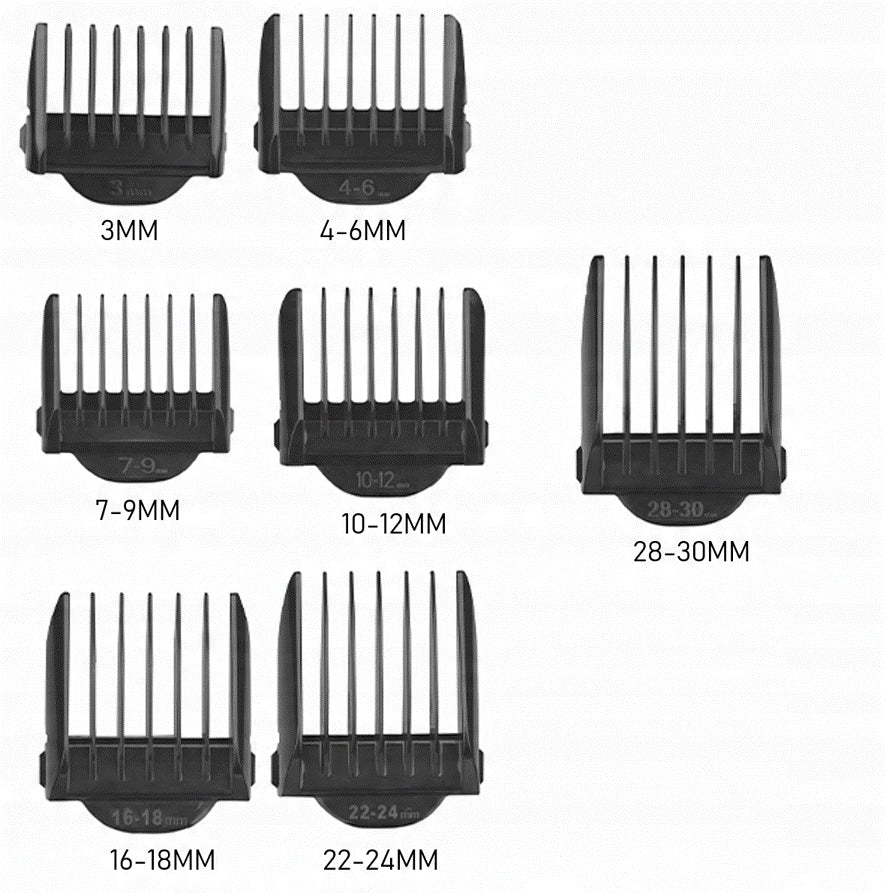 UNIVERSAL WIRELESS CLIPPER WATER RESISTANT BARBER USB 8IN1 Brand Zilan